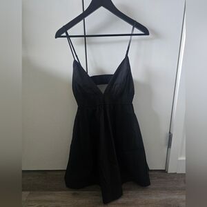 Arizia Black thin strap dress